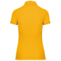 Damespolo korte mouwen Yellow XS Damespolo korte mouwen Yellow XS