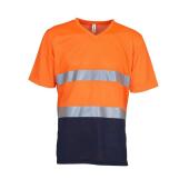 HI VIS ORANGE/NAVY