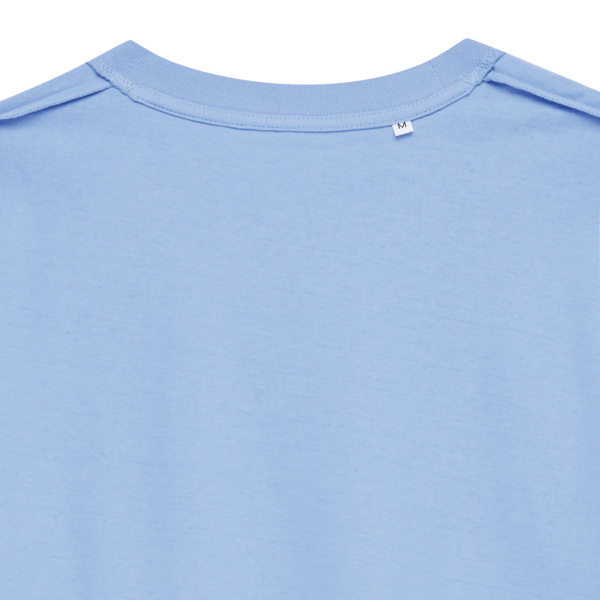 Iqoniq Bryce gerecycled katoen t-shirt, sky blue (XXL)