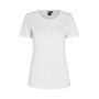 Interlock T-shirt | dames - Wit, S
