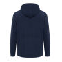 Iqoniq Trivor gerecycled polyester fleece hoodie, donkerblauw (XL)