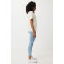 IQONIQ Yala dames lichtgewicht gerecycled katoen t-shirt, natural raw (L)