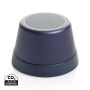Nivio RCS gerecycled aluminum magnetische 5W Speaker, blauw