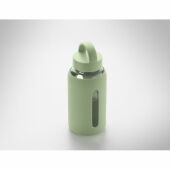 BORIS - Fles van hoog borosilicaatglas - Mintgroen BORIS - Fles van hoog borosilicaatglas - Mintgroen