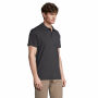 SPRING II - SPRING II HEREN Polo 210g - L - Muisgrijs