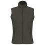 Bodywarmer van microfleece dames Green Olive XS