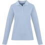 Calgary 180 g/m² damespolo met lange mouwen - Mistblauw - XXL Calgary 180 g/m² damespolo met lange mouwen - Mistblauw - XXL
