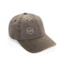 BEAU AWARE™ Washed 6 panel 270gsm cotton twill cap, bruin BEAU AWARE™ Washed 6 panel 270gsm cotton twill cap, bruin
