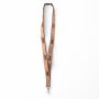 Zeefdruk lanyard van kurk en polyester