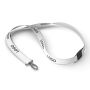 Polyester lanyard met reflecterende draden Polyester lanyard met reflecterende draden