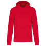 Ecologische kindersweater met capuchon Red 12/14 jaar
