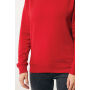 IQONIQ Etosha lichtgewicht gerecycled katoen sweater, rood (S)