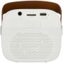 Diya 3W draadloze speaker van gerecycled plastic - Wit