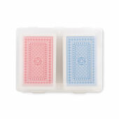 PLAYCARD - Set klassieke speelkaarten - Transparant