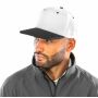 Bronx Original Flat Peak Snapback Dual Colour Cap Black / Azure One Size
