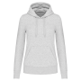 Ecologische damessweater met capuchon Ash Heather XS