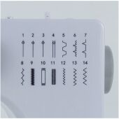 Prixton P115 naaimachine - Wit