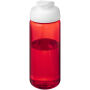 H2O Active® Octave Tritan™ 600 ml sportfles met klapdeksel - Rood/Wit