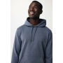 IQONIQ Torres gerecycled katoen hoodie ongeverfd, heather navy (XXXL)