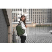 Bobby Hero Small, anti-diefstal rugzak, groen, zwart