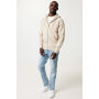 IQONIQ Abisko gerecycled katoen hoodie met rits, desert (L)