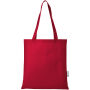 Zeus GRS recycled non-woven convention tote bag 6L - Red