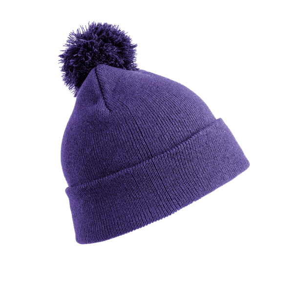 Pomponmuts Beanie Purple One Size Pomponmuts Beanie Purple One Size