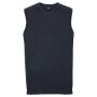 V-Neck Sleeveless Knitted Pullover french navy XXS