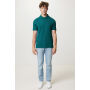 IQONIQ Yosemite gerecycled katoen pique polo, verdigris (L)