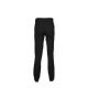 MENS STRETCH CHINO TROUSERS, BLACK, XXL, FRONT ROW