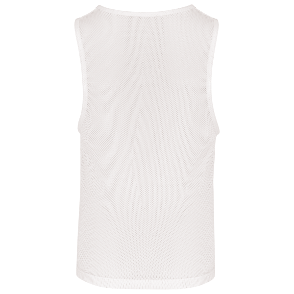 Licht trainingshesje van mesh kids White 6/10 jaar Licht trainingshesje van mesh kids White 6/10 jaar