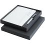 Legato Elegance A5 notitieboek met harde kaft en rollerbalpen set - Primair wit/Zwart