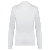 Bio180 piqué damespolo lange mouwen White XS