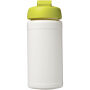 Baseline® Plus 500 ml sportfles met flipcapdeksel - Wit/Lime Baseline® Plus 500 ml sportfles met flipcapdeksel - Wit/Lime