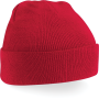 Muts Original met omslag Classic Red One Size
