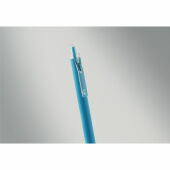 NOSTA - Gerecyclede aluminium balpen - Turquoise