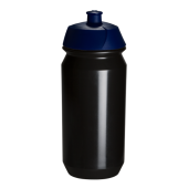 Zwarte bidon, blauwe dop
