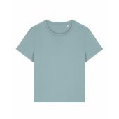 Stella Muser - Het dames Iconic T-shirt - Pebble Blue (XXL)