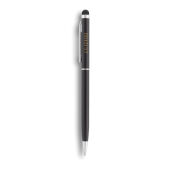 Aluminium touchscreen pen, zwart