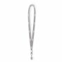 Polyester tubulaire keycord met metalen klem