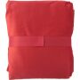 Polyester (190gr/m2) deken Margot rood