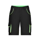 black/lime green