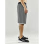 Progress Reversible Basket Shorts Black-White 3XL