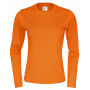 Cottover Gots T-shirt Long Sleeve Lady orange XS