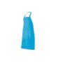 BIB APRON WITH POCKET, TURQUOISE, One size, VELILLA
