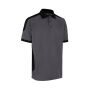 PRO Wear poloshirt | contrast - Silver grey, L PRO Wear poloshirt | contrast - Silver grey, L