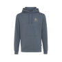 IQONIQ Torres gerecycled katoen hoodie ongeverfd, heather navy (XXXL)