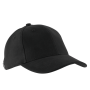 Orlando - 6 panel cap Black One Size Orlando - 6 panel cap Black One Size