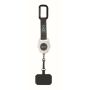 Robuuste, anti-val en anti-diefstal badge reel telefoonhouder met bevestigingsband