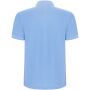 Pagaso Premium herenpolo met korte mouwen - Hemelsblauw - S